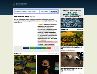akcp.com.clearwebstats.com screenshot
