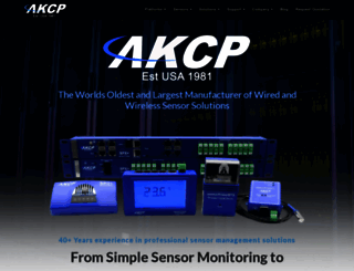 akcp.com screenshot