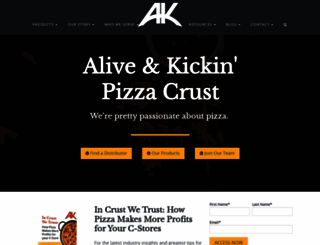 akcrust.com screenshot