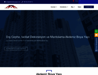 akdenizboyayapi.com screenshot