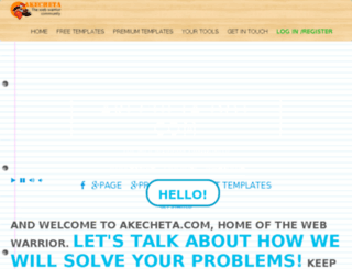 akecheta.com screenshot
