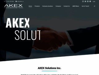 akex.ca screenshot