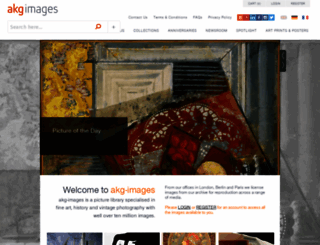 akg-images.co.uk screenshot