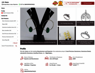 akgems.net screenshot