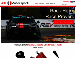 akgmotorsport.com screenshot