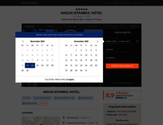 akgun-hotel.istanbul.hotels-tr.net screenshot