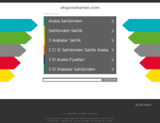 akgunalsaran.com screenshot