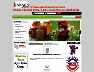 akgunzuccaciye.com screenshot