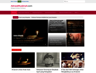 akhwatmuslimah.com screenshot