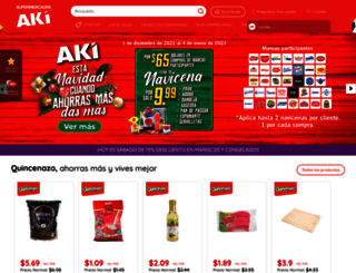 aki.com.ec screenshot