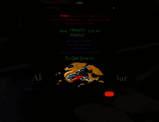 akitahibachisushi.com screenshot