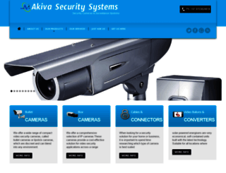 akivasecuritysystems.com screenshot