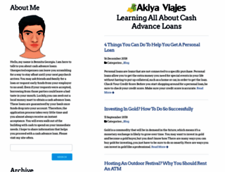 akiyaviajes.com screenshot
