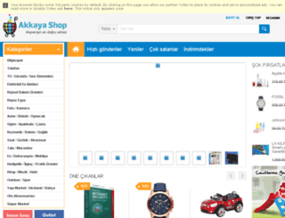 akkayashop.com screenshot