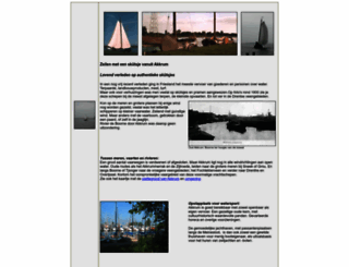 akkrum-skutsjeverhuur.nl screenshot