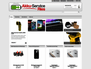 akku-service-ries.de screenshot
