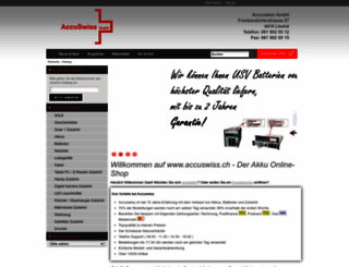 akku-swiss.ch screenshot