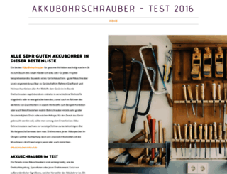 akkubohrertest2016.portfoliobox.net screenshot