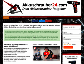 akkuschrauber24.com screenshot