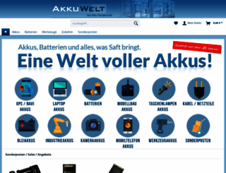 akkuwelt-netphen.de screenshot