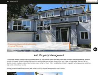 aklrealty.co.nz screenshot