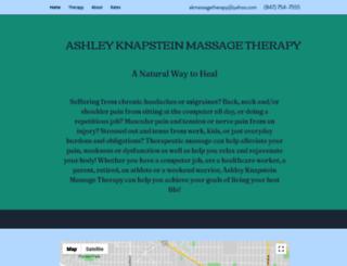akmassagetherapy.com screenshot