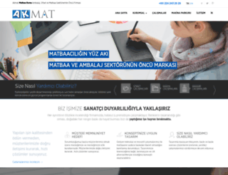 akmat.com.tr screenshot