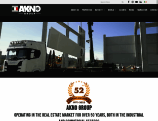 aknogroup.com screenshot