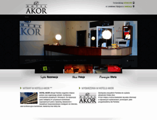 akorhotel.eu screenshot