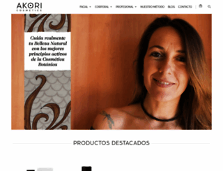 akori-cosmetics.com screenshot