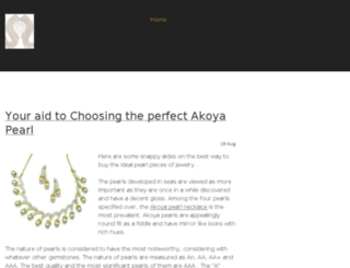 akoya-pearls.jimdo.com screenshot