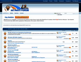 akpartiforum.com screenshot