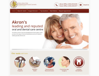 akronoralsurgery.com screenshot