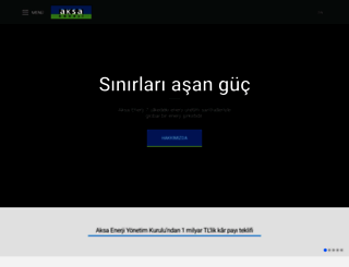 aksaenerji.com.tr screenshot