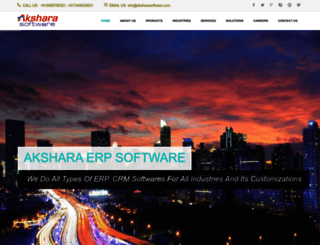 aksharasoftware.com screenshot