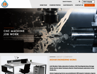 aksharenggworks.com screenshot