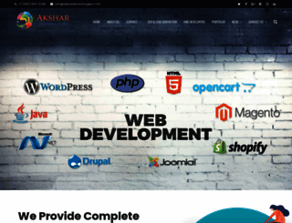 akshartechnologies.com screenshot