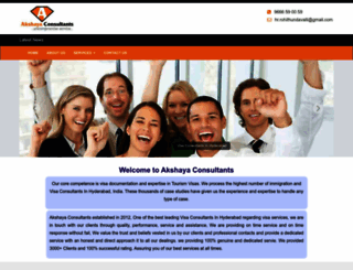 akshayaconsultants.com screenshot