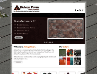 akshayapavers.com screenshot