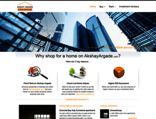 akshayargade.com screenshot