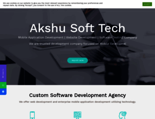 akshusofttech.com screenshot