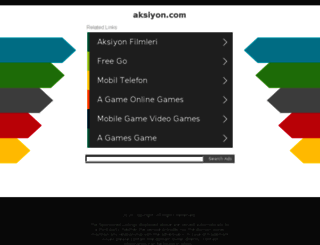 aksiyon.com screenshot