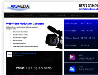 aksmedia.co.uk screenshot