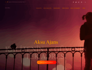 aksuajans.com screenshot