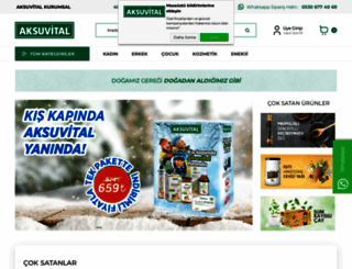 aksuvital-pazar.com screenshot