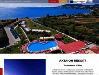 aktaion-resort.com screenshot