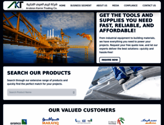 aktcorp.com screenshot