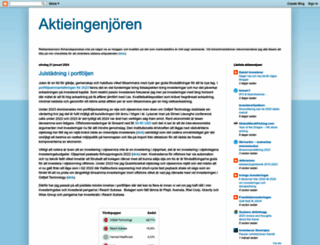 aktieingenjoren.blogspot.se screenshot