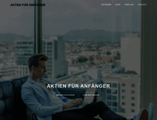 aktien-fuer-anfaenger.com screenshot
