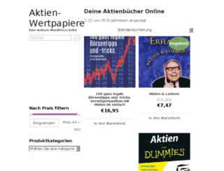aktien-wertpapier.com screenshot